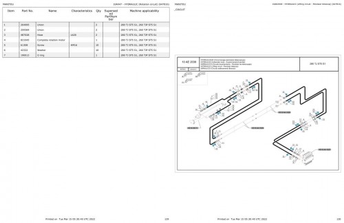 Manitou Platform 280 TJ ST5 S1 Parts Catalog 647816 1