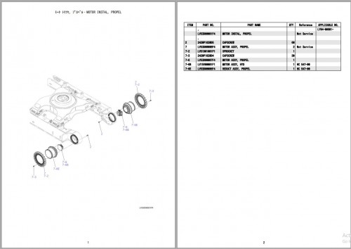 Kobelco Excavator Collection All Model Parts Manual PDF 4