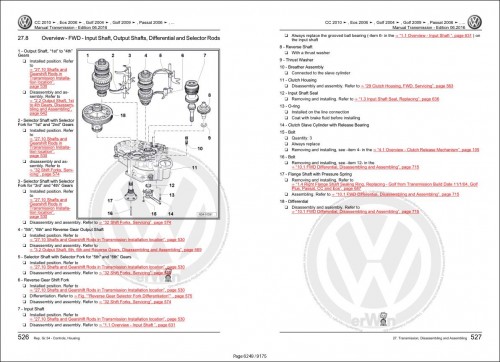 010 Volkswagen EOS 1F7 Workshop Manual 2007 2011 3