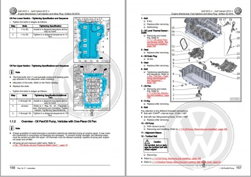 023 Volkswagen Golf MX AU1 Workshop Manual 2015 2017 3