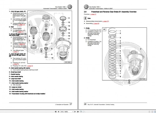 040 Volkswagen New Beetle 1C Workshop Manual 1998 2010 3