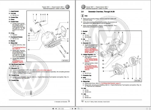 059 Volkswagen PASSAT Workshop Manual 1998 2005 1