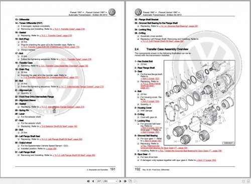 059 Volkswagen PASSAT Workshop Manual 1998 2005 2