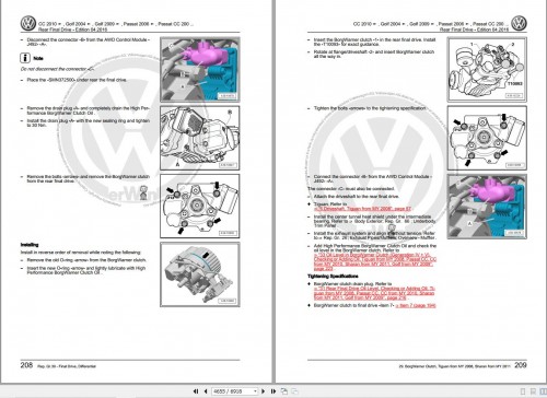 064 Volkswagen Tiguan 5N1 Workshop Manual 2009 2012 1