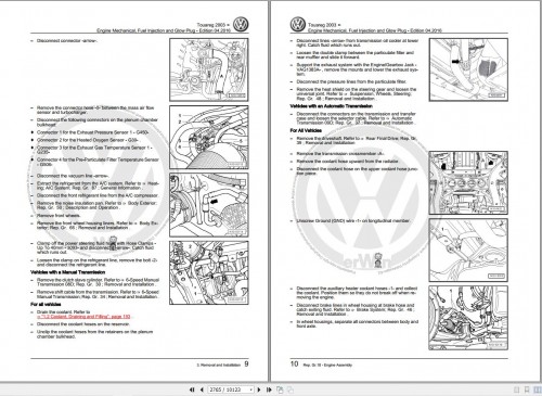 066 Volkswagen Touareg 7L Workshop Manual 2005 2011 1
