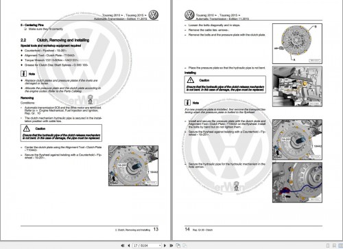 068 Volkswagen Touareg 7P Workshop Manual 2010 2018