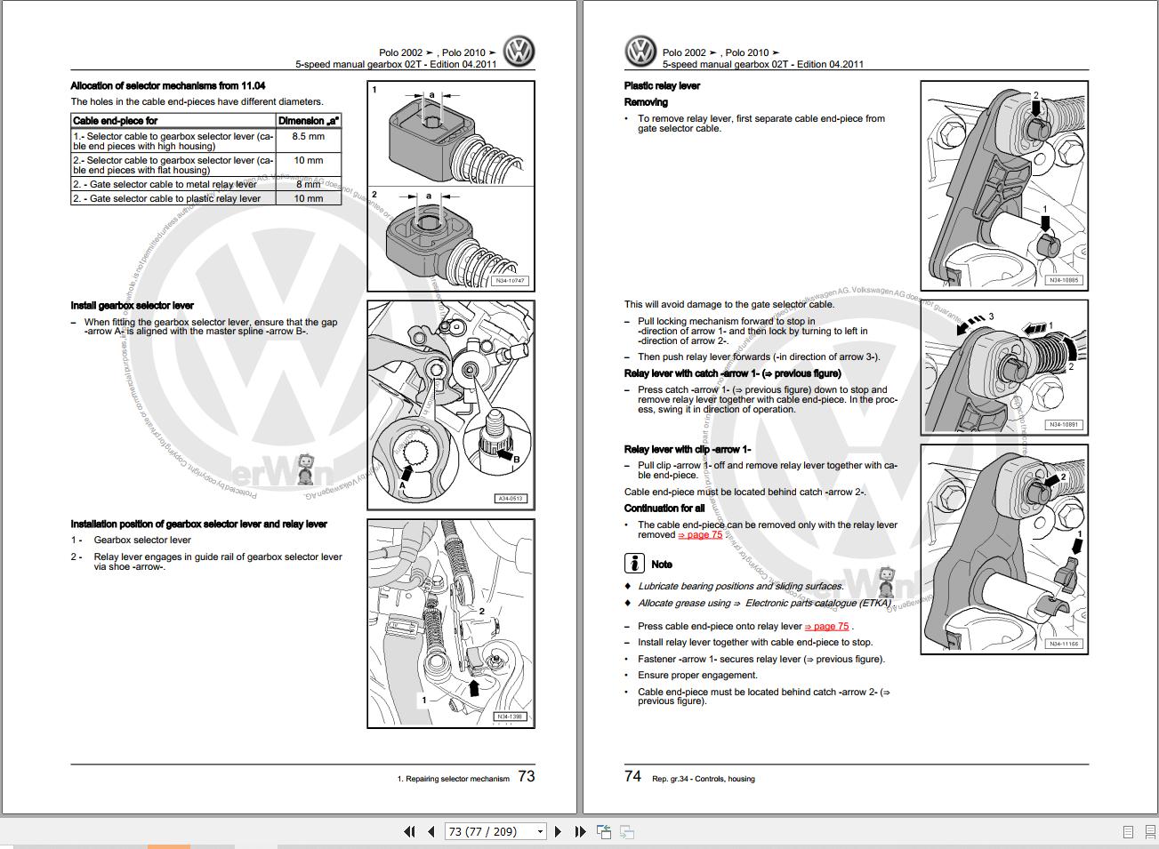 Volkswagen Polo 9N, 9N1 Workshop Manual 2002-2005 | Auto Repair Manual ...