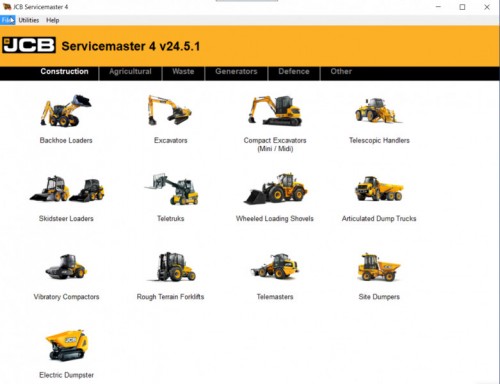 JCB ServiceMaster4 v24.5.1 Updated 05.2024 Diagnostic Tool Software 1