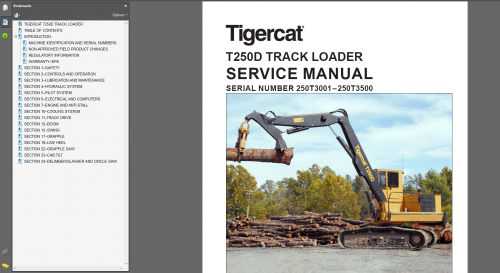 [VMW] Tigercat Machinery 06.2024 Spare Parts Catalog & Workshop Manual VMWARE (2)