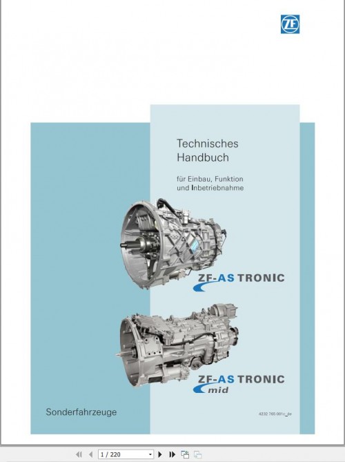 Liebherr Crane LTM 1055 3.1 Automatic Transmission Repair Manual