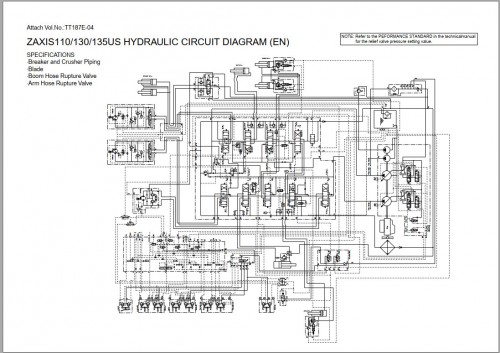 Hitachi Excavator ZX110 to ZX135US Technical Workshop Manual and Wiring Diagram (5)