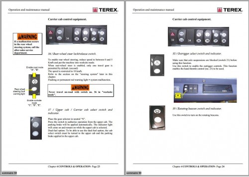 Terex All Terrain Crane AC60 3 AC60 3L Operators and Maintenance Manual EN DE FR (2)