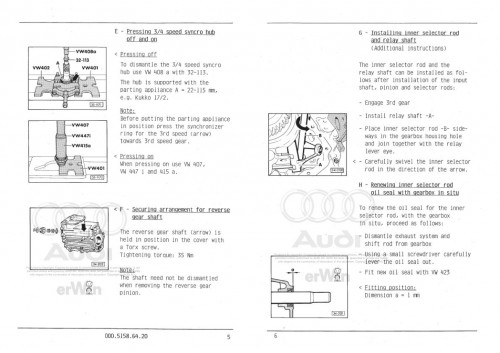 Audi 80 B1 82 Service and Repair Manual 3