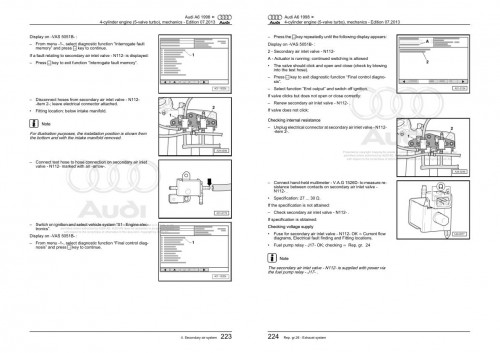 Audi A6 S6 RS6 1996 2005 A6 S6 RS6 4B 4B2 4B4 4B5 4B6 4BH Workshop Manual and Wiring Diagram 1
