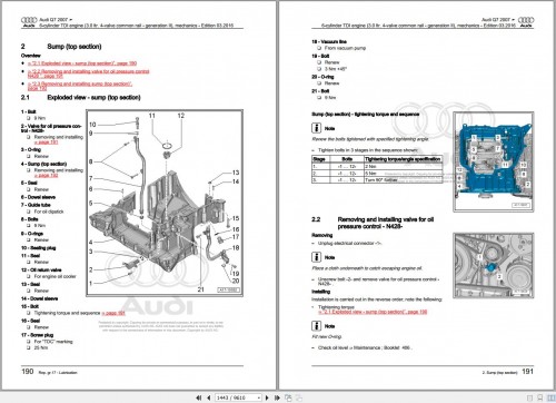 Audi Q7 2005 2015 Q7 4L 4LB Workshop Manual and Wiring Diagram 2