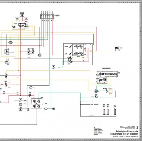 Fendt 720 722 724 726 728 Vario Gen7 Electrical Hydraulic Pneumatic Circuit Diagrams (6)
