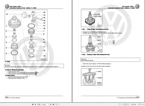 Volkswagen Beetle and Cabrio Workshop Manual 1998 2011 1