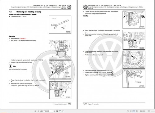 Volkswagen Golf V Variant Plus Jetta Workshop Manual 2003 2009 1