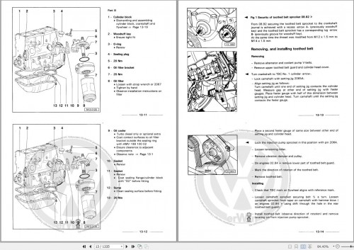 Volkswagen Industrial Engines 1.5 1.6 Workshop Manual 1