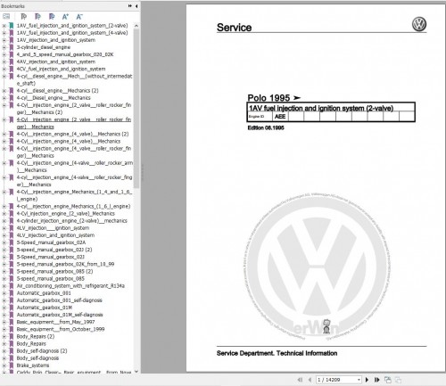 Volkswagen Polo 6N 6N1 6N2 6V 6V2 6V5 Workshop Manual 1994 2002