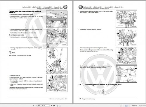 Volkswagen Transporter Workshop Manual 2003 2008 1