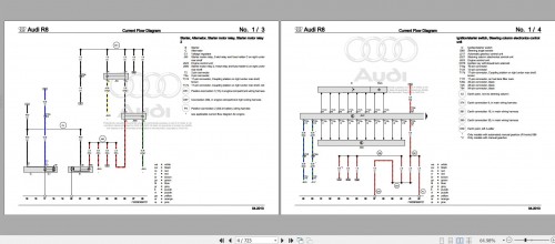 Audi R8 2007 2015 42 422 423 427 429 Workshop Manual and Wiring Diagram (3)