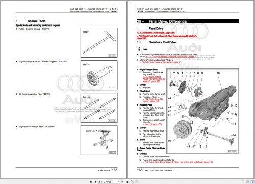 Audi Q5 8R 2009 2016 Service Repair Manual and Wiring Diagram (2)