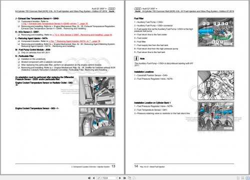 Audi Q7 4L 2005 2015 Service Repair Manual and Wiring Diagram (2)