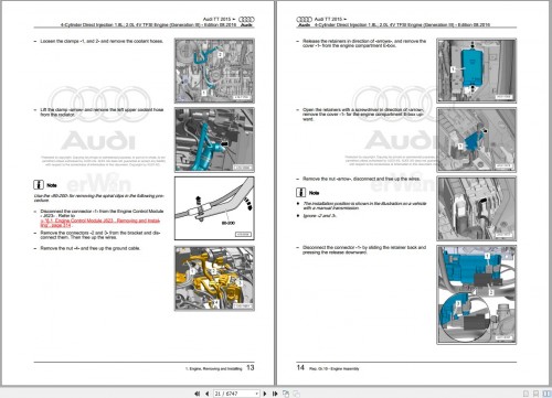 Audi TT FV9 FV3 FV1 2014 2017 Service Repair Manual and Wiring Diagram (2)