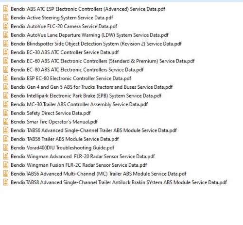 Bendix Eaton Wabco Haldex Collection PDF Troubleshooting Manual 1