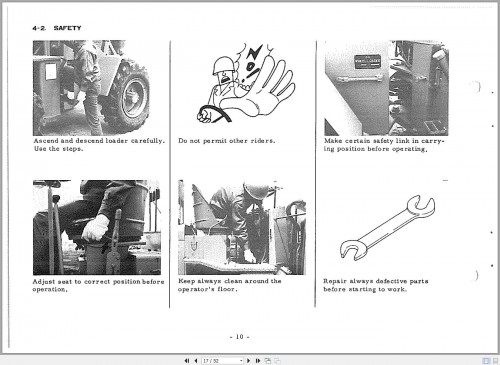 Furukawa Wheel Loader FL70A Operation Maintenance Manual 74012 02702 1