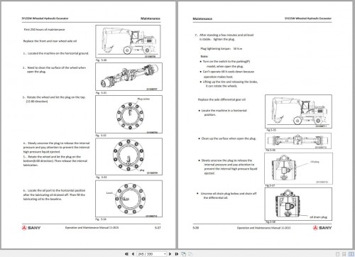 Sany-Excavtor-SY155W9D4R-Operation-Maintenance-Manual_2.jpg