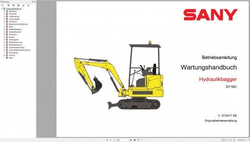 Sany-Mini-Excavator-SY16-Hydraulic-Circuit-Diagram-Maintenance-Manual-534117-DE.jpg