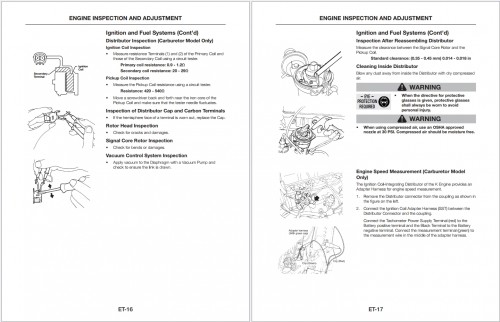 CAT Gasoline Engine K21 K25 GK21 GK25 Lift Truck 2C7000 2C8000 Service Manual SCEEA AC1F2 200 1