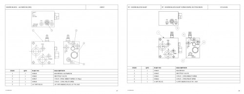 CAT Tractor D5H D6M Combo Pipelayer Parts Manual 033 08PB 001B (3)
