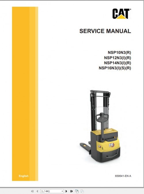 CAT-Forklift-NSP10N3---NSP16N3ISR-Operation-Service-Manual-03.2023_1.jpg