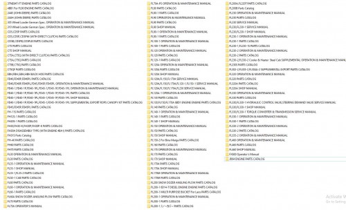 Furukawa Wheel Loader 2.11 GB PDF Operation Shop Manual & Parts Catalog 1