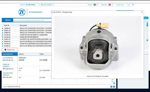 ZF AFTER MARKET Lemförder Sachs TRW Lucas EPC 06.2024 Parts Catalogue 4