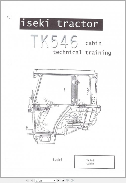 Iseki-Tractor-TK546-Cabin-Technical-Trainning-1.jpg