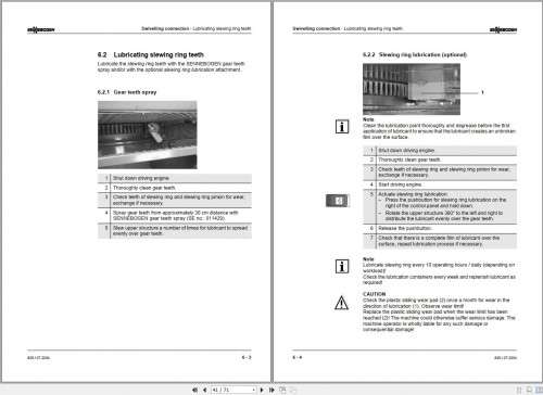 Sennebogen Material Handlers 835 M 835.0.517 Operating and Maintenance Manual 1