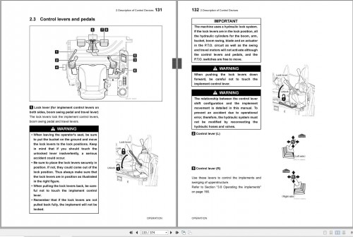 Yanmar Excavator Vi045 6A Vi055 6A Operation and Maintenance Manual (2)