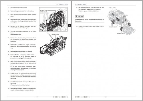 Kobelco Crawler Crane CK2750G 2 CKE2500G Shop Manual S5JD05001ZE02 (2)