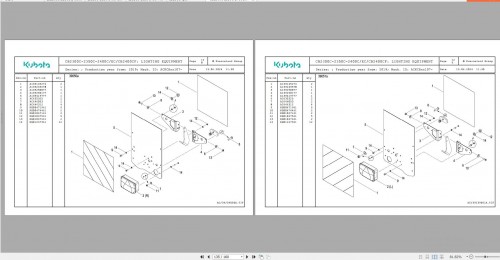 Kobuta Agricultural 17.4 GB PDF Spare Parts Manual 6