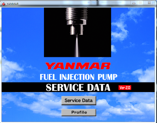 YANMAR INJECTION PUMP CD TEST DATA & PART 1