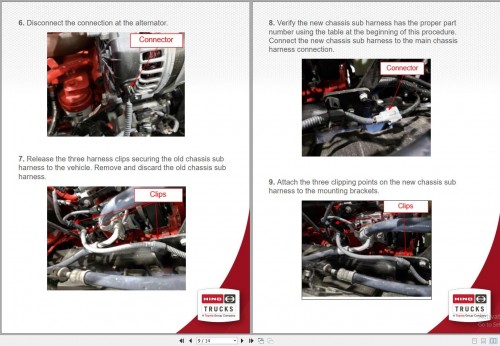 Hino Truck USA Collection Service Bulletins Manual 2024 2