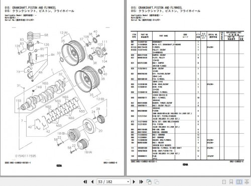 Hitachi Isuzu Engine 6WG1 XAWB02 Parts Catalog (2)