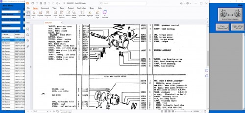 STANADYNE SSI8 FULL PUMP, INJECTOR TEST DATA PART CATALOG 4