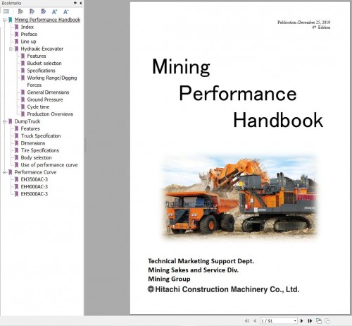 Hitachi Mining Performance Handbook