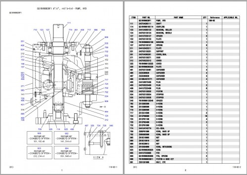 Kobelco Crawler Crane CK2500 2 Parts Catalog S3JD10005ZO (3)