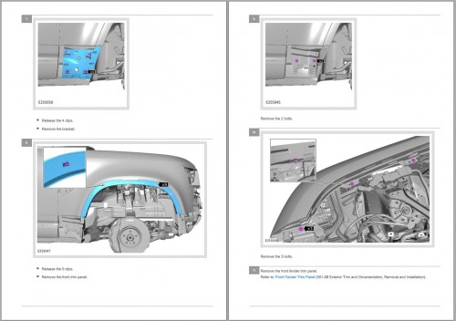 Land Rover Defender 2020 2023 L663 2.0 Diesel Service Repair Manual (2)